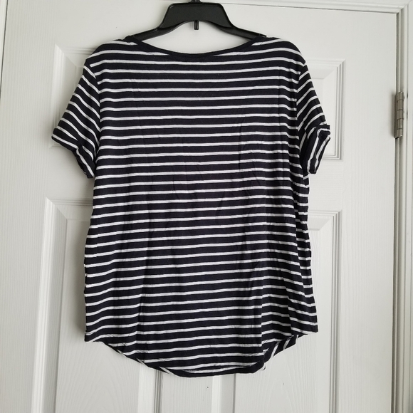 Basic H&M Women's Stripe Top - Picture 6 of 11